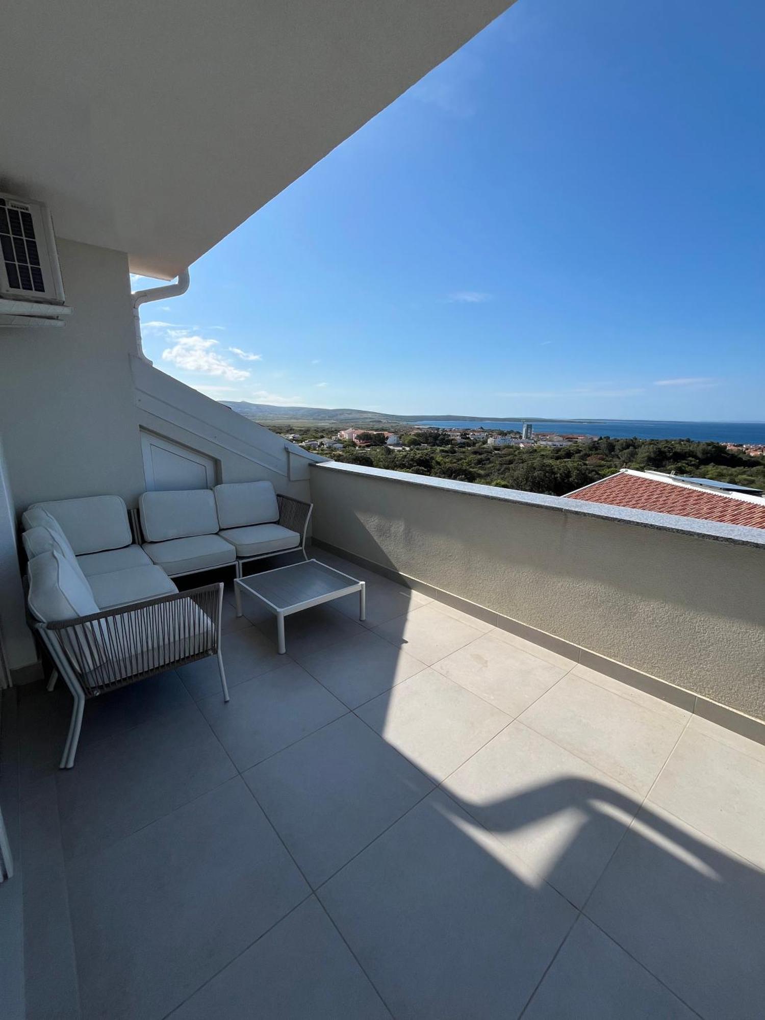 Penthouse Sky Deluxe Daire Novalja Dış mekan fotoğraf