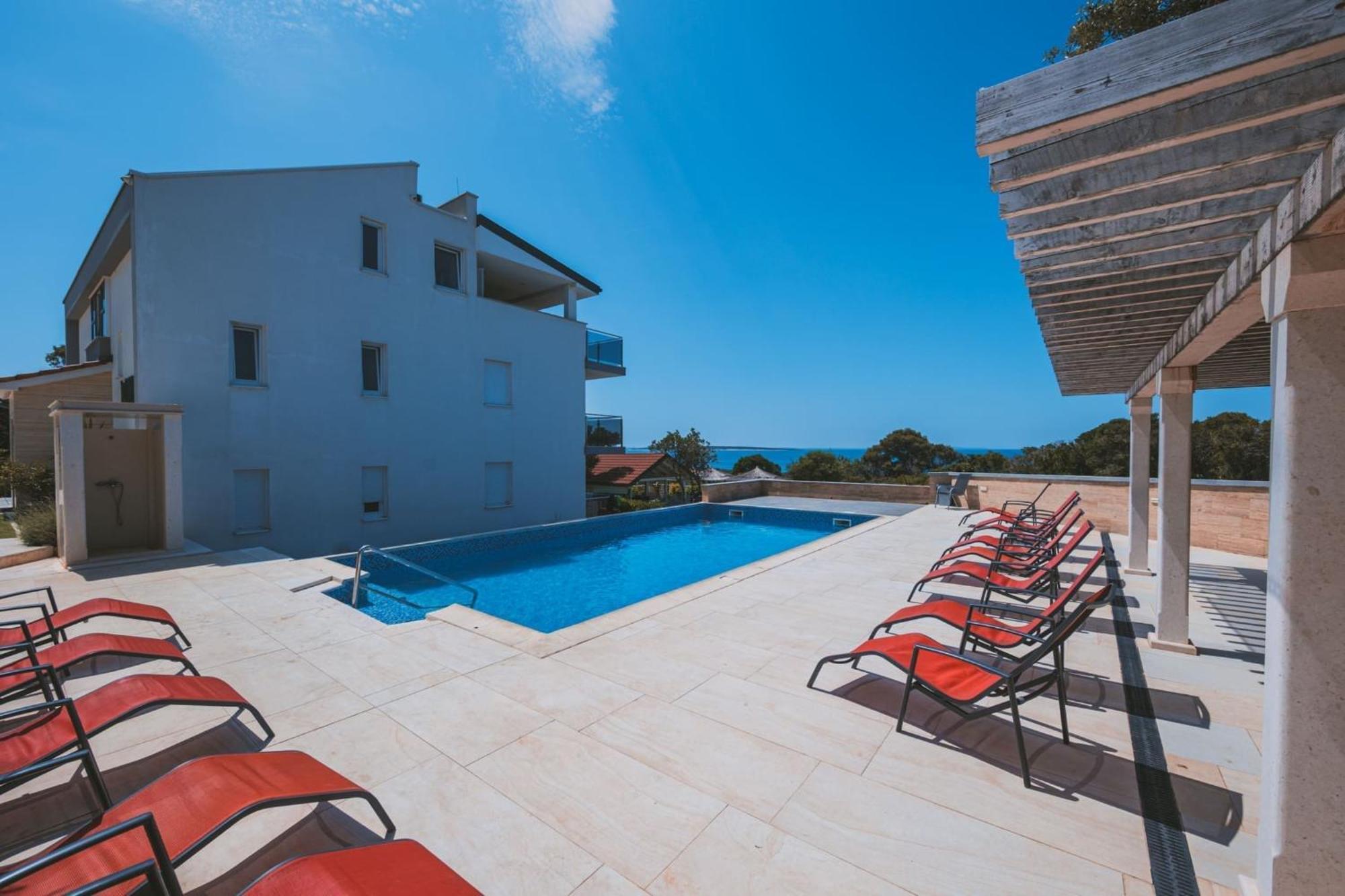 Penthouse Sky Deluxe Daire Novalja Dış mekan fotoğraf